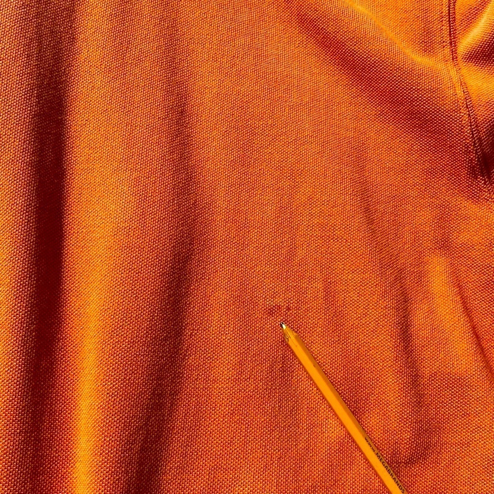 VINTAGE EDDIE BAUER MEN’S ORANGE SHORT SLEEVE 100% COTTON POLO SHIRT XXL… - Picture 10 of 10